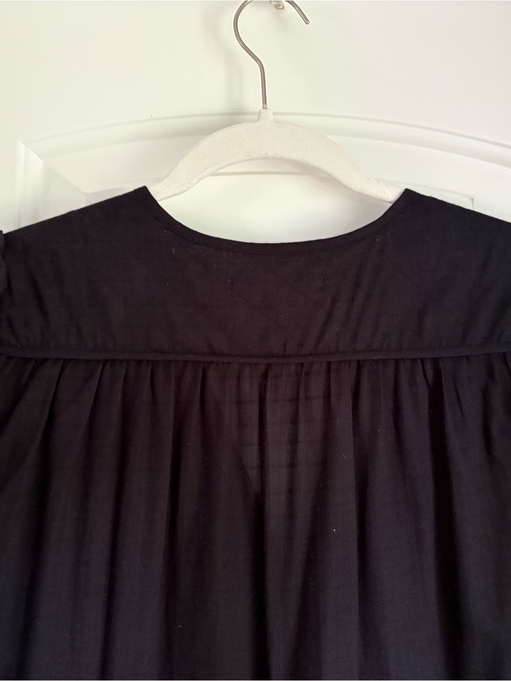 Christy Dawn Dress in Night Waffle-XS - Picture 4 of 4